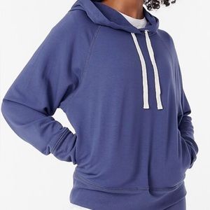 J. Crew Blue Hoodie Sweatshirt